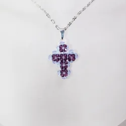 Pendant 40cm - Trina-Silver Chain - Pendant 40cm - Laiton argenté